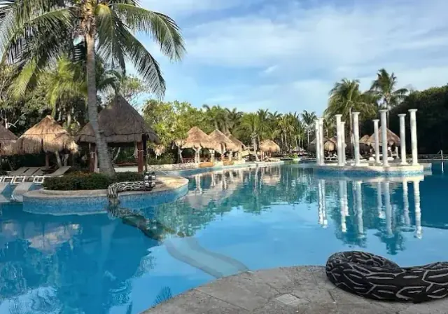 Jardins tropicais do Iberostar Waves Paraíso del Mar